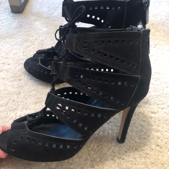 Express Tie Up Heels!! FINAL PRICE!! - Picture 5 of 7